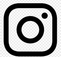 Black and white Instagram logo